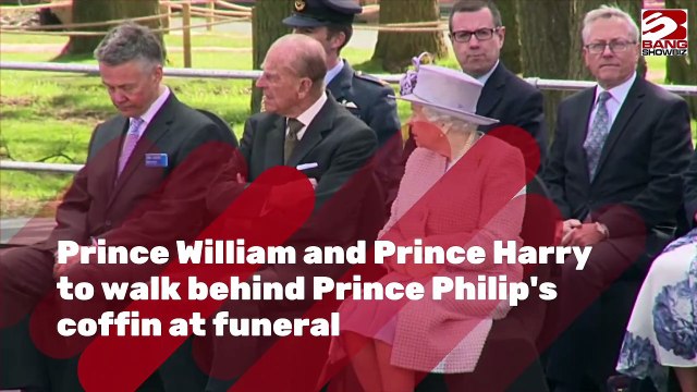 Prince William And Harry To Walk Behind Prince Philips Coffin At Funeral