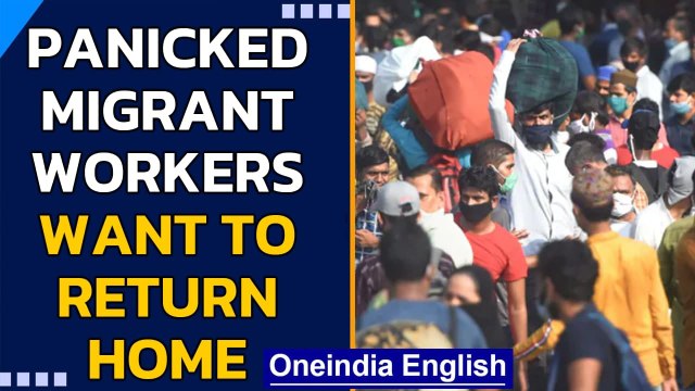 Migrant workers continue to vacate Mumbai amid lockdown fear, rising covid cases | Oneindia News