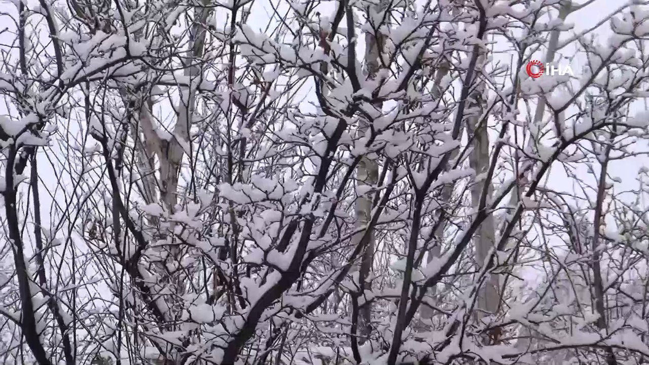 Nisan ayında kar sürprizi