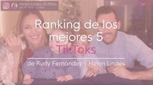 Ranking de los 5 mejores TikToks de Rudy Fernández y Helen Lindes (e hijos)