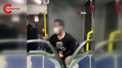 Metrobüste genç kadına taciz iddiası