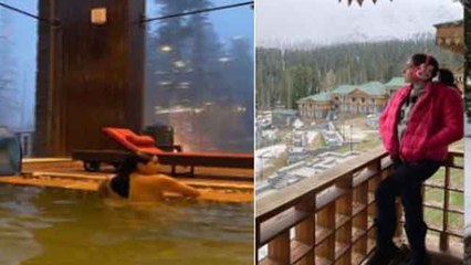 Sara Ali Khan ने Vacations पर स्वीमिंग पूल में दिखाया बोल्ड अंदाज | FilmiBeat