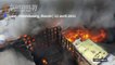 Saint-Pétersbourg: un gigantesque incendie ravage la "manufacture Nevski"