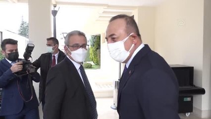 Dışişleri Bakanı Çavuşoğlu, Maltalı mevkidaşı Bartolo'yla bir araya geldi