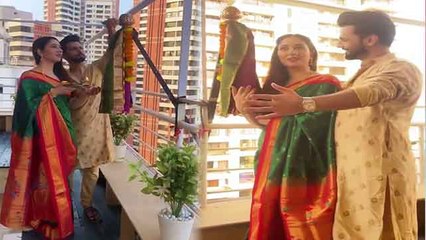 Rahul Vaidya ने Disha Parmar संग मनाया पहला गुड़ी पड़वा; Watch Video | FilmiBeat