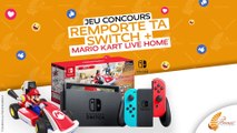 [2021] JEU CONCOURS - REMPORTE TA SWITCH   MARIO KART LIVE HOME AVEC FRANCE ESCALIERS®.