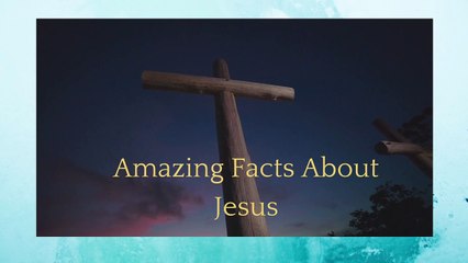 Bro Johnson Sequeira-Amazing Facts About Jesus