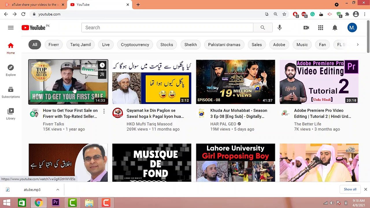 Get YouTube videos views for free it works best | Video Sharing Website | Atube.org