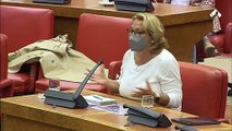 Meri Pita, diputada de Unidas Podemos, lanza un controvertido mensaje a Escrivá: “Es como las parejas, que al final le huelen los pies pero es tu pareja