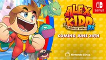 Alex Kidd in Miracle World DX - Release Date Announcement - Nintendo Switch