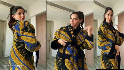 Nora Fatehi shares glimpse of her Filmfare performance.