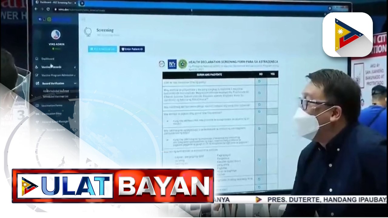 Vaccine Info Management System Immunization Registry, inilunsad sa San Juan