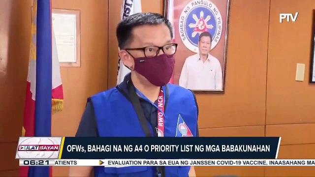 OFWs, bahagi na ng A4 o priority list ng mga babakunahan