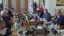 Son dakika! İran Dışişleri Bakanı Zarif ile Rus mevkidaşı Lavrov Tahran'da nükleer anlaşmayı görüştü