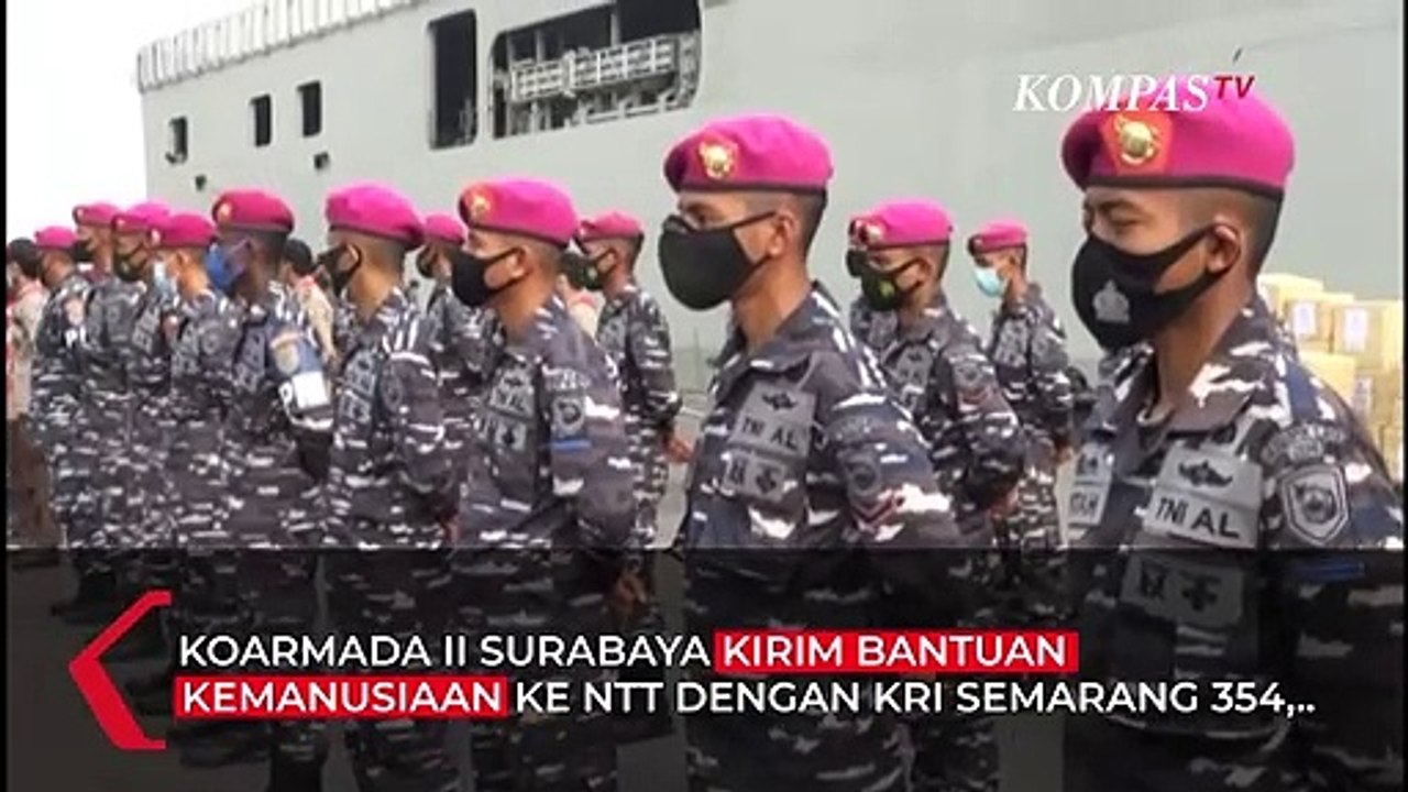 Koarmada II Kirimkan Bantuan Gelombang Kedua Bagi Korban Bencana di NTT