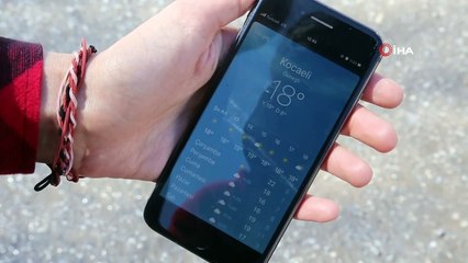 İki Mevsimi Aynı Anda Yaşayan Kocaeli’nin Zirvesinden Mest Eden Görüntüler İha