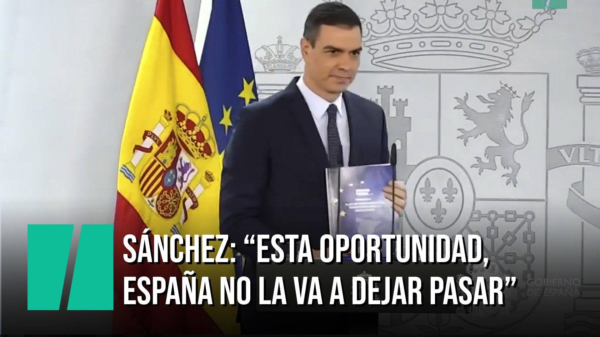 ⁣Sánchez presenta