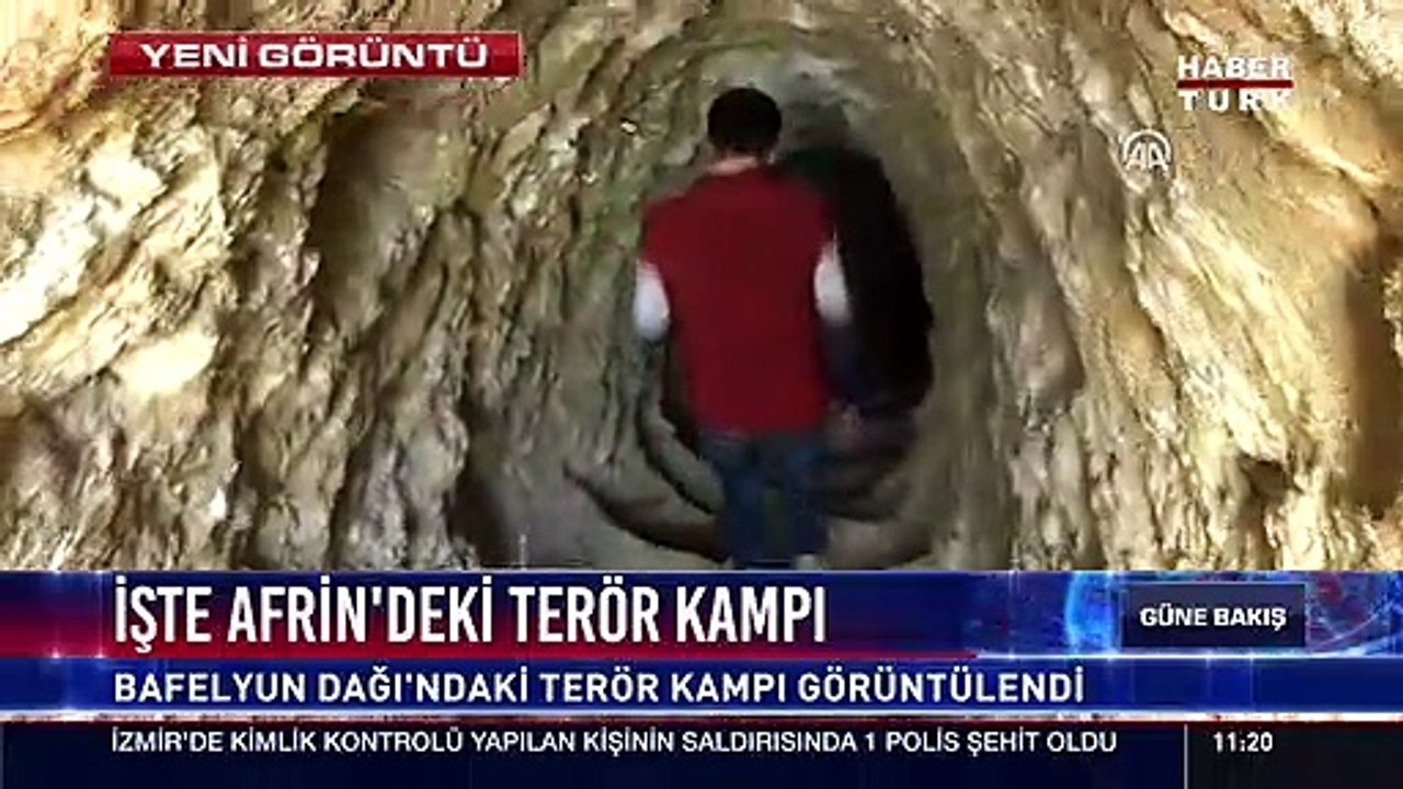 Terör örgütü YPG'nin labirent gibi eğitim kampı görüntülendi