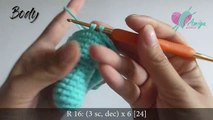 #010  Diy Animal Amigurumi | How To Crochet A Bonny Bunny Amigurumi | Free Pattern | Amiguworld