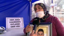 Evlat nöbetine katılan anne: 'Benim evladımı HDP kaçırmıştır'