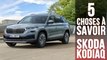 Skoda Kodiaq 2021, 5 choses à savoir sur le restylage du SUV tchèque