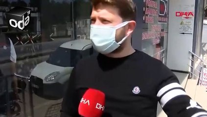 Güpegündüz yol ortasında çatışma çıktı