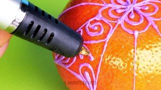 3D PEN HACKS __ Unbelievable things you can do with a 3D pen and hot glue