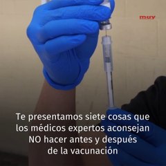 Evita hacer esto si te vas a vacunar de la COVID-19