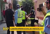 Surco: barristas de Alianza Lima intentaron acuchillar a hincha de Universitario
