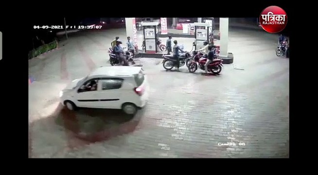 सीसीटीवी में कैद हुआ पेट्रोल पंप के मालिक का अपहरण, छोटी सी बात पर हुआ था विवाद