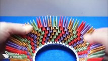 How To Make 3D Origami Flower Vase V6 | Cómo Hacer Florero De Papel