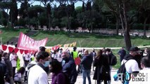 Roma oggi nuova manifestazione pacifica dei ristoratori e delle partite iva al Circo Massimo La voce dei manifestanti - parte due