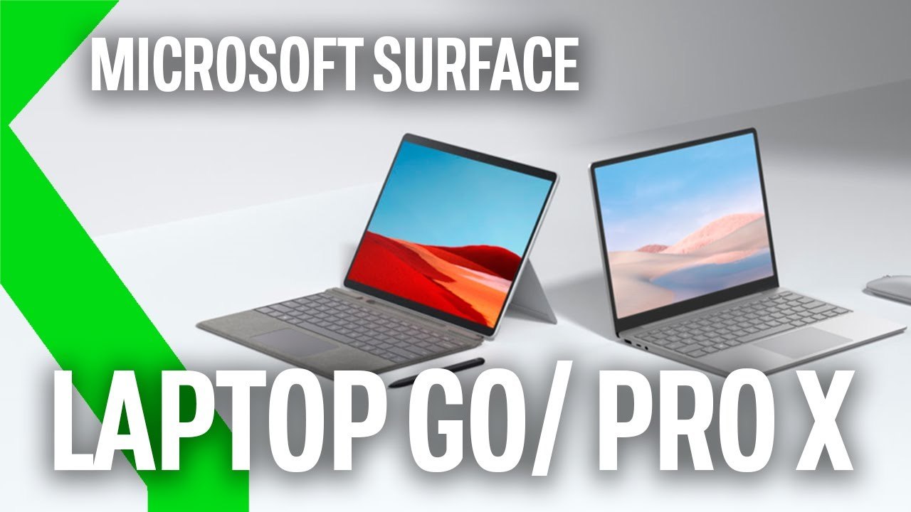 MICROSOFT SURFACE LAPTOP GO  Y SURFACE PRO X 2020 con hasta ¡15 HORAS DE AUTONOMÍA!