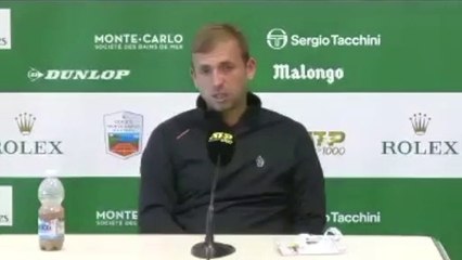 ATP - Rolex Monte-Carlo 2021 - Dan Evans : "I can't wait to get the vaccine"