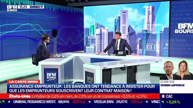 Emmanuel Provost (Afi Esca) : Assurance-emprunteur, les banques ont tendance à insister pour que les emprunteurs souscrivent leur contrat maison - 13/04