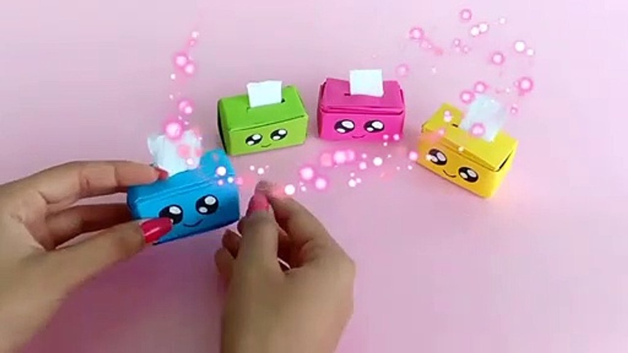 Easy Origami Tissue Box | Diy | How To Make An Origami Tissue Paper Box