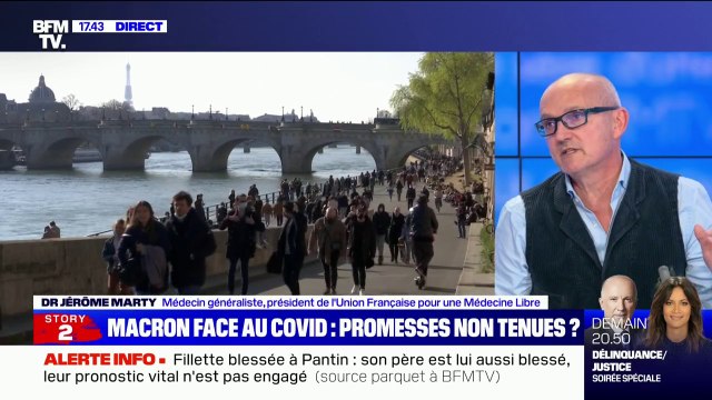 Covid-19: selon le Dr Jérôme Marty, la stratégie d'adaptation du gouvernement est beaucoup trop lente