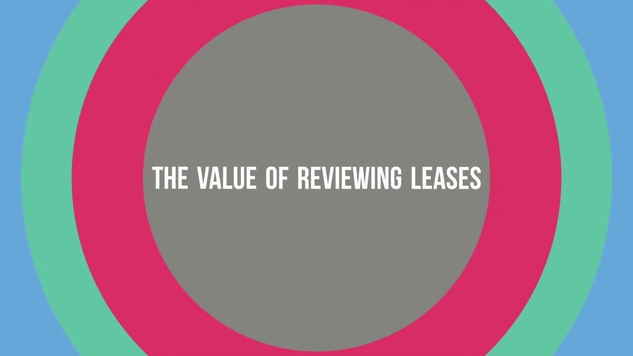 The Value of Reviewing Leases
