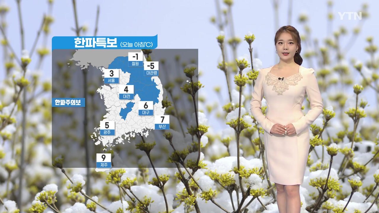 [날씨] 오늘 아침 기온 '뚝'...낮에도 찬바람 불며 쌀쌀 / YTN