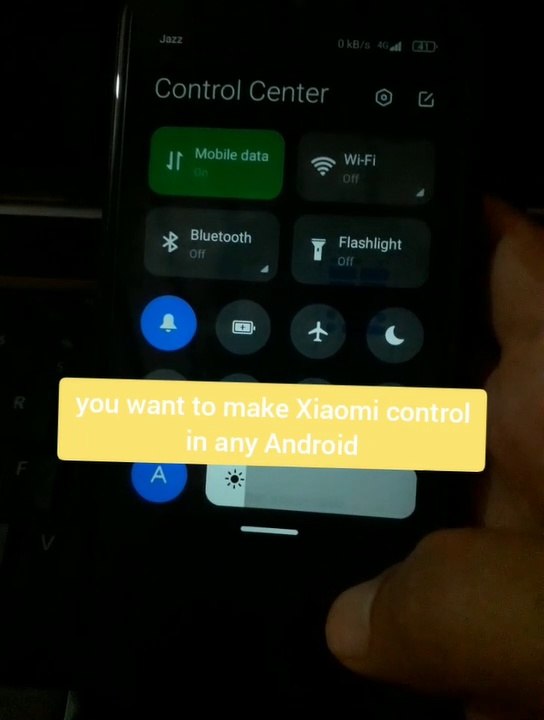 How to install Xiaomi control centre on other Android phone