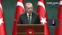 Cumhurbaşkanı Erdoğan, Kabine Toplantısı sonrası açıkladı: Ramazan'ın ilk iki haftası kismi kapanma