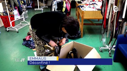 Emmaus, école, briks et deco - 13 AVRIL 2021 - Le JT - TéléGrenoble