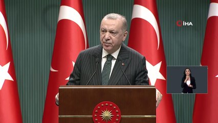 Cumhurbaşkanı Erdoğan: 'Ramazan ayının ilk iki haftasında tedbirleri biraz daha sıkılaştırarak kısmi kapanma uygulamasına geçiyoruz'