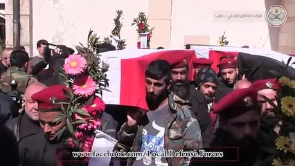 Afrin'e gelen Esed rejimi milisleri tabutla gönderildi!