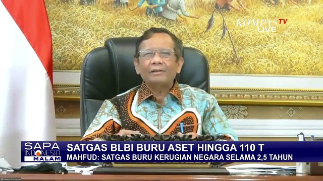 Mahfud MD Buka Suara Soal Perburuan Aset Kasus BLBI yang Rugikan Negara hingga Rp 110 Triliun