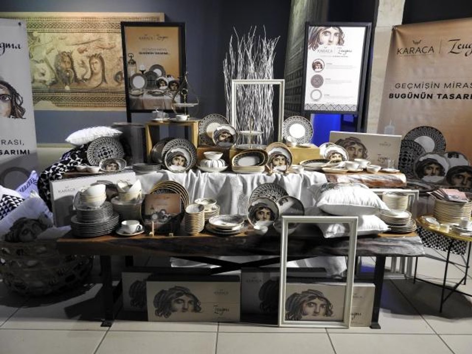 Zeugma Mozaiği sofralara taşınıyor