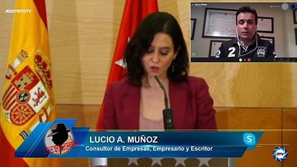Lucio Muñoz: Gestión de Ayuso es impecable, saca adelante la economía en medio de una pandemia