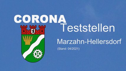 Corona-Testzentren in Berlin Marzahn-Hellersdorf