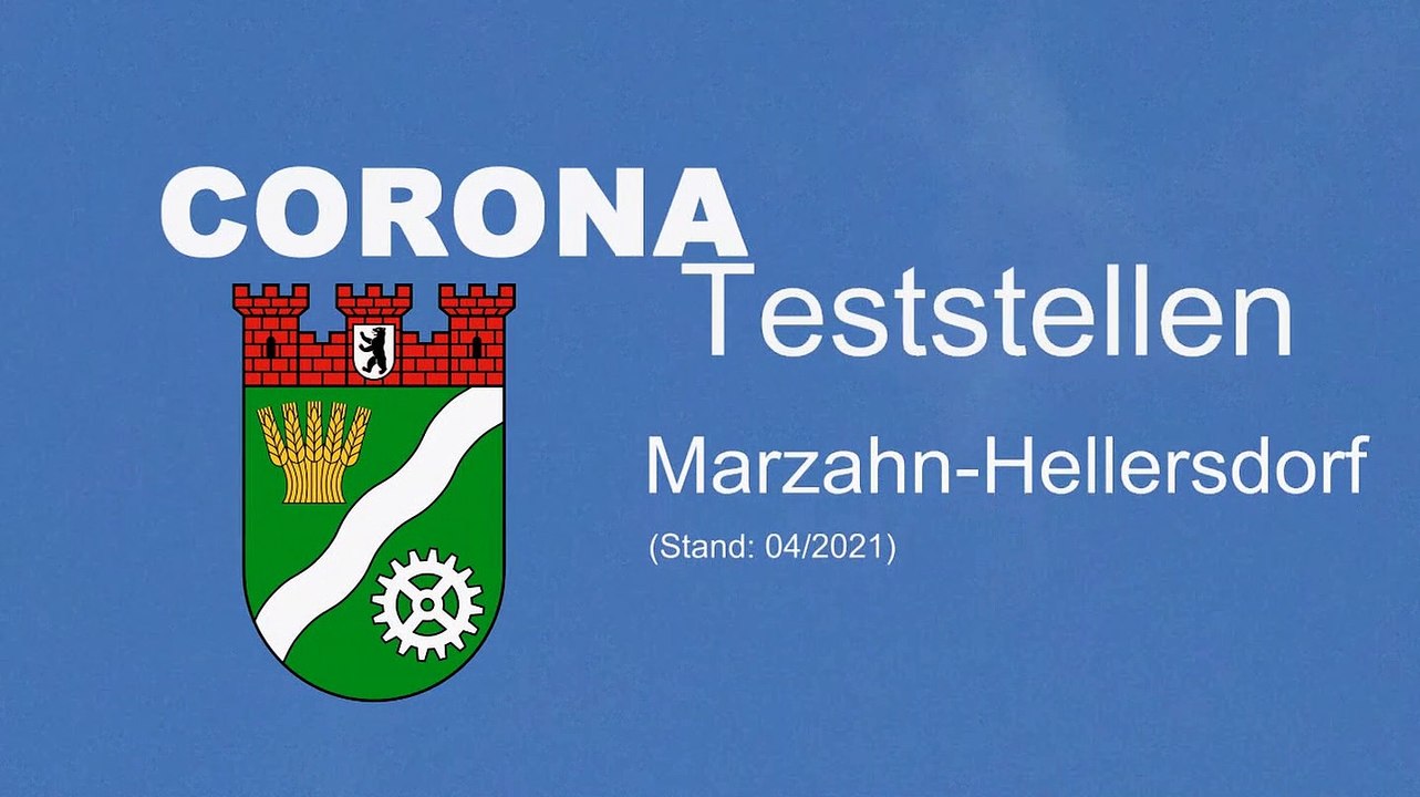 Corona-Testzentren in Berlin Marzahn-Hellersdorf