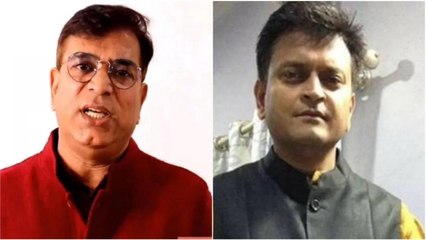 JDU & Congress leader clashed in debate on issue of corona